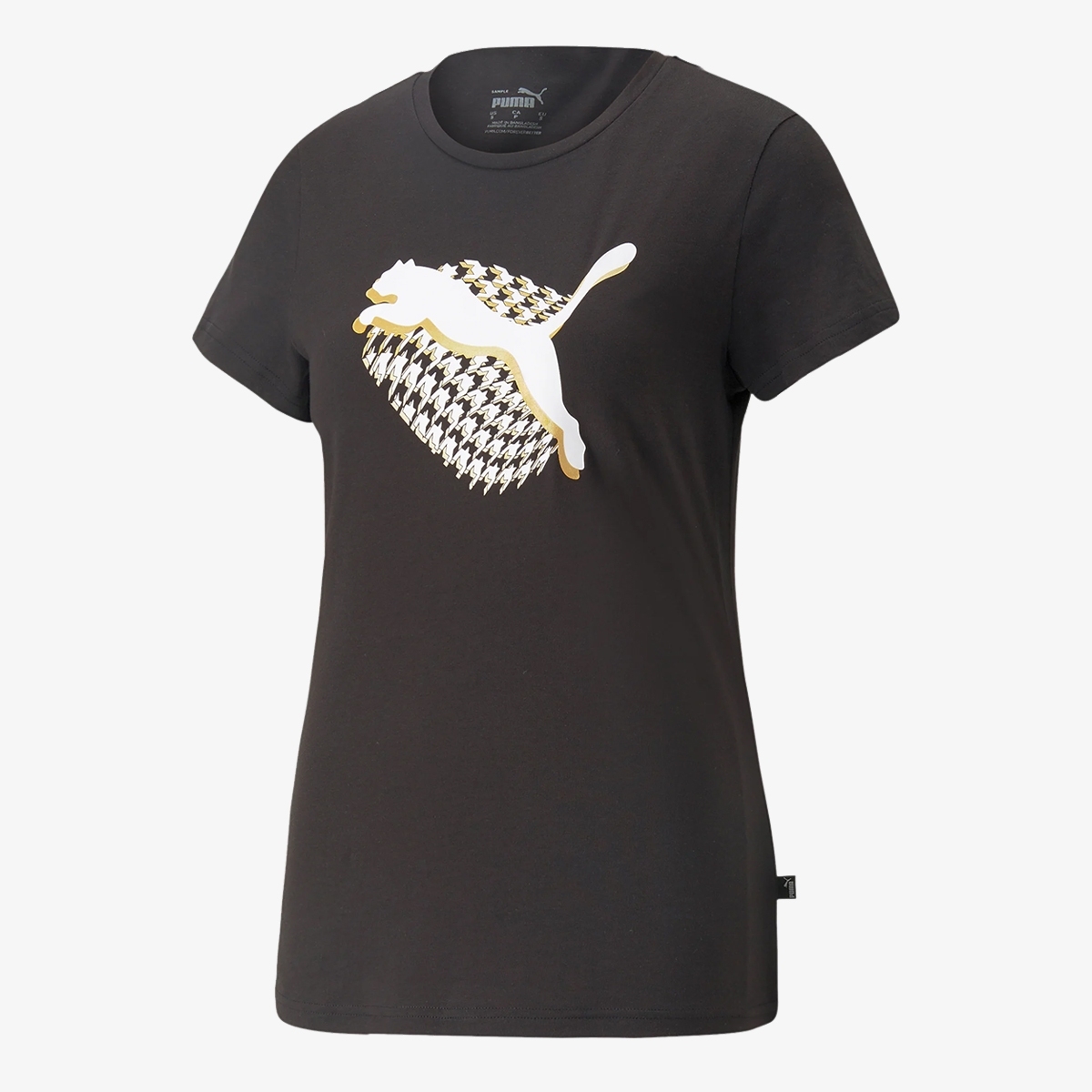 Puma Bluzë GRAPHICS Houndstooth Tee 