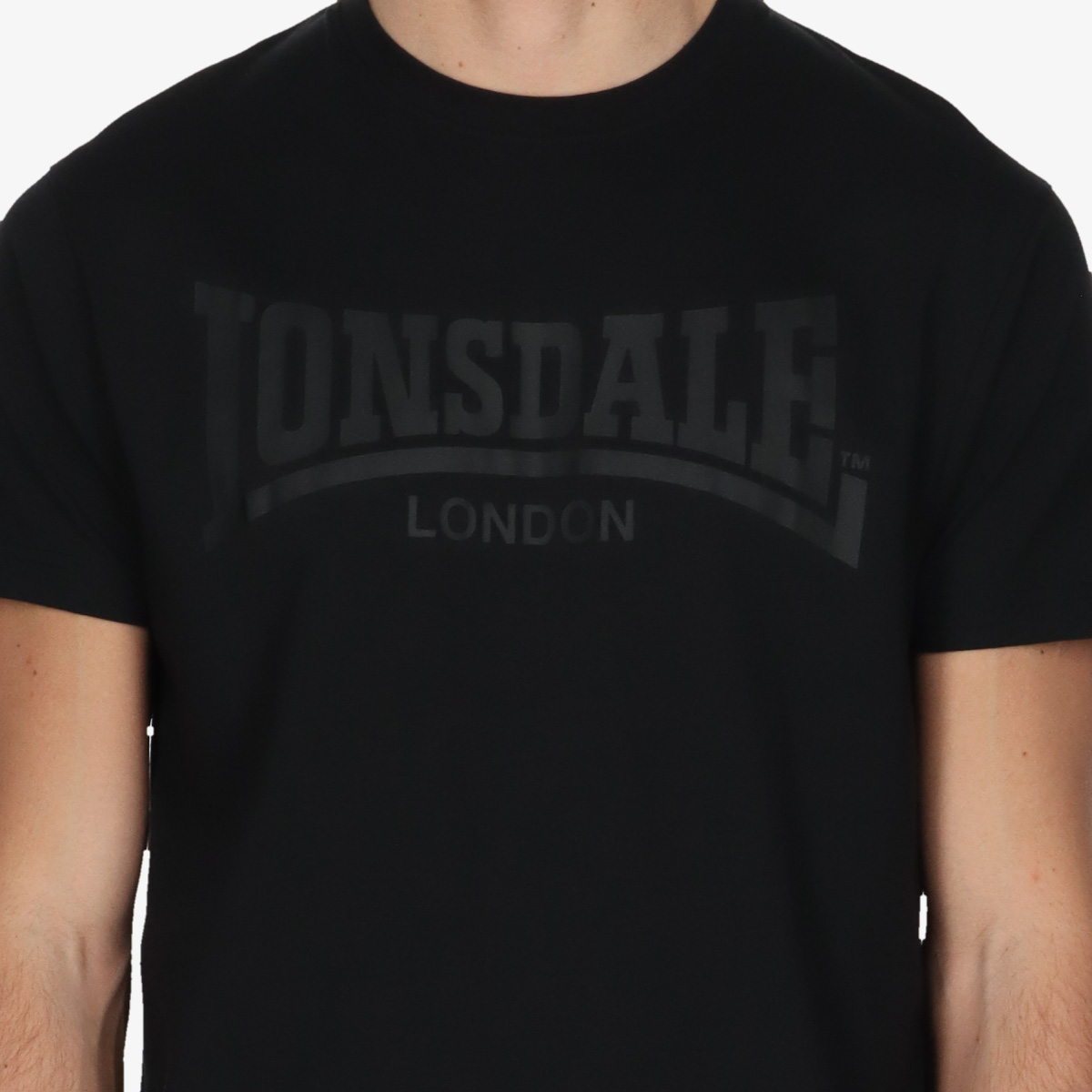 Lonsdale Bluzë Black Col T-Shirt 