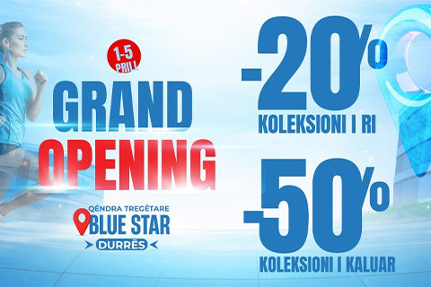 GRAND OPENING #SportReality Blue Star, Durrës