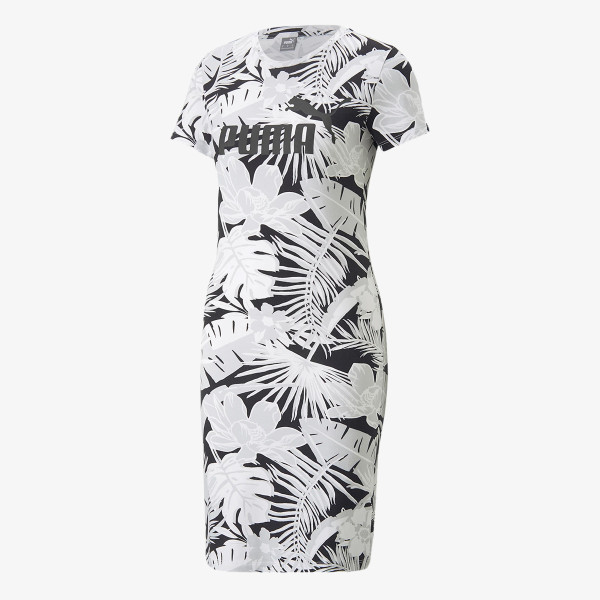 Puma Fustane PUMA ESS+ FLOWER POWER AOP Tee Dress 