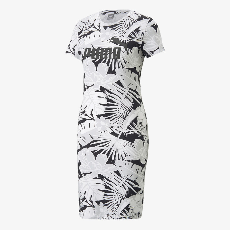 Puma Fustane PUMA ESS+ FLOWER POWER AOP Tee Dress 