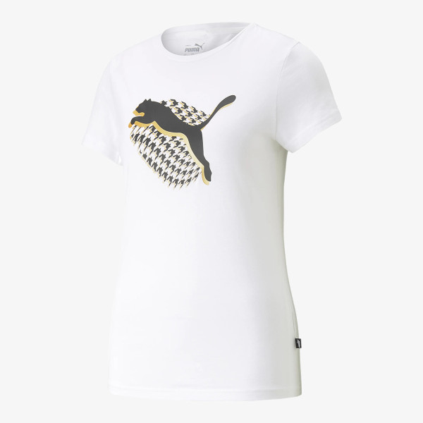 Puma Bluzë GRAPHICS Houndstooth Tee 