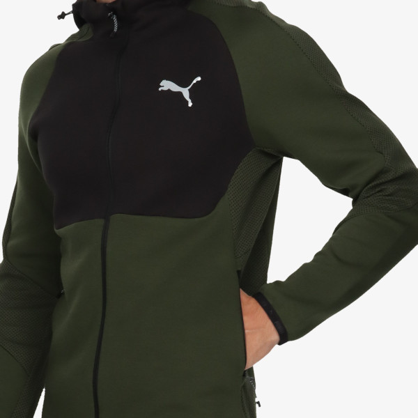 Puma Bluza PUMA EVOSTRIPE Full-Zip Hoodie DK 