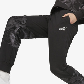 Puma Pjesa e poshtme e kostumit PUMA POWER CAT MARBLEIZED Sweatpants 