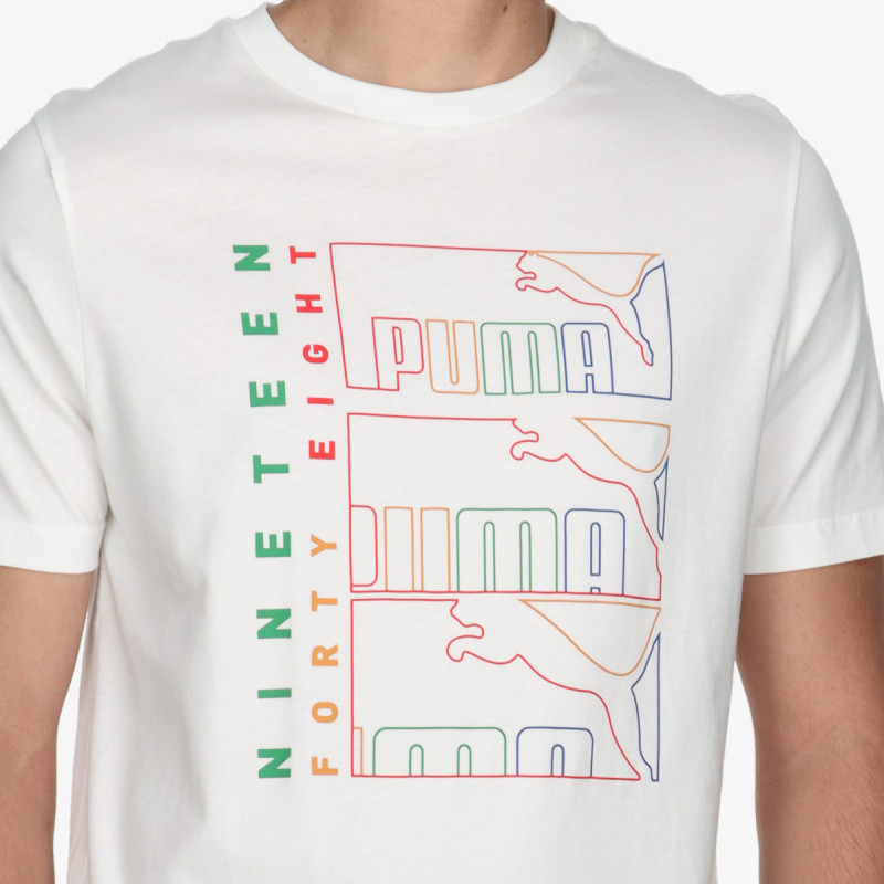 Puma Produkte PUMA GRAPHICS Triple No. 1 Logo Tee 