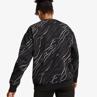 Puma Bluza PUMA ESS+ ANIMAL AOP Crew FL 