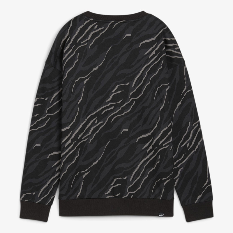 Puma Bluza PUMA ESS+ ANIMAL AOP Crew FL 