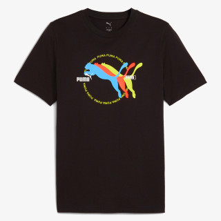 Puma Bluzë GRAPHICS Multiple Cat Logo Tee 