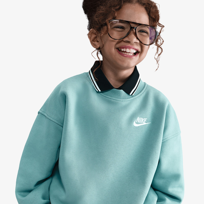 Nike Bluzë me mëngë të gjata G NSW CLUB FLC OVRSZD CREW LBR 