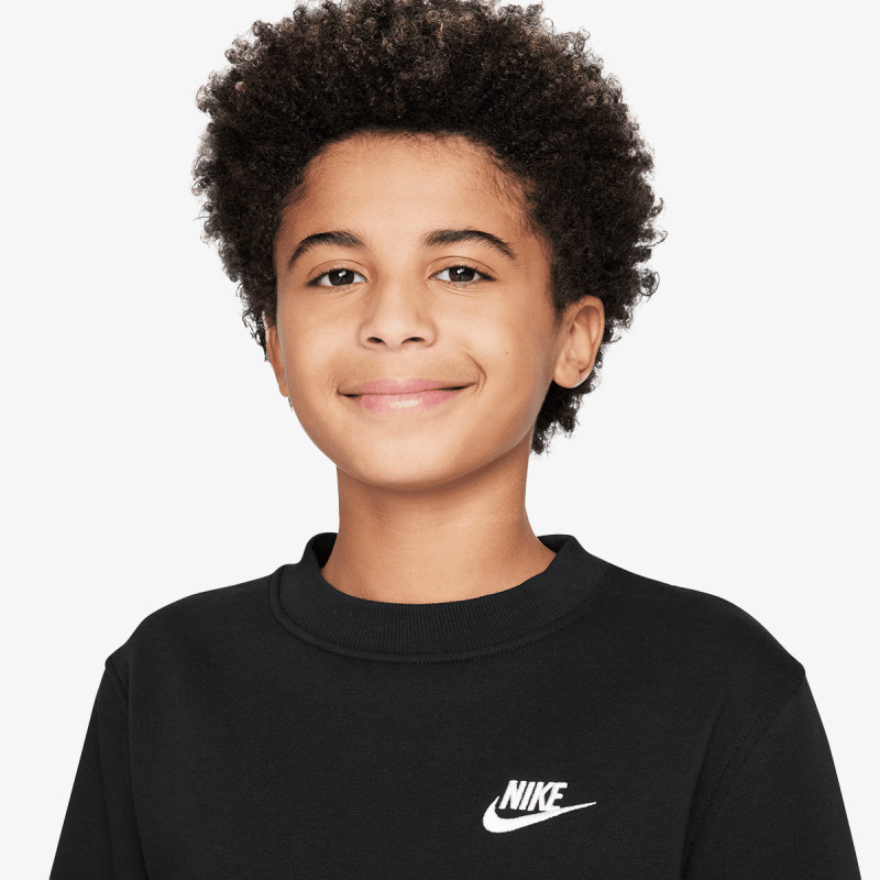 Nike K NSW CLUB FLC CREW LS LBR 