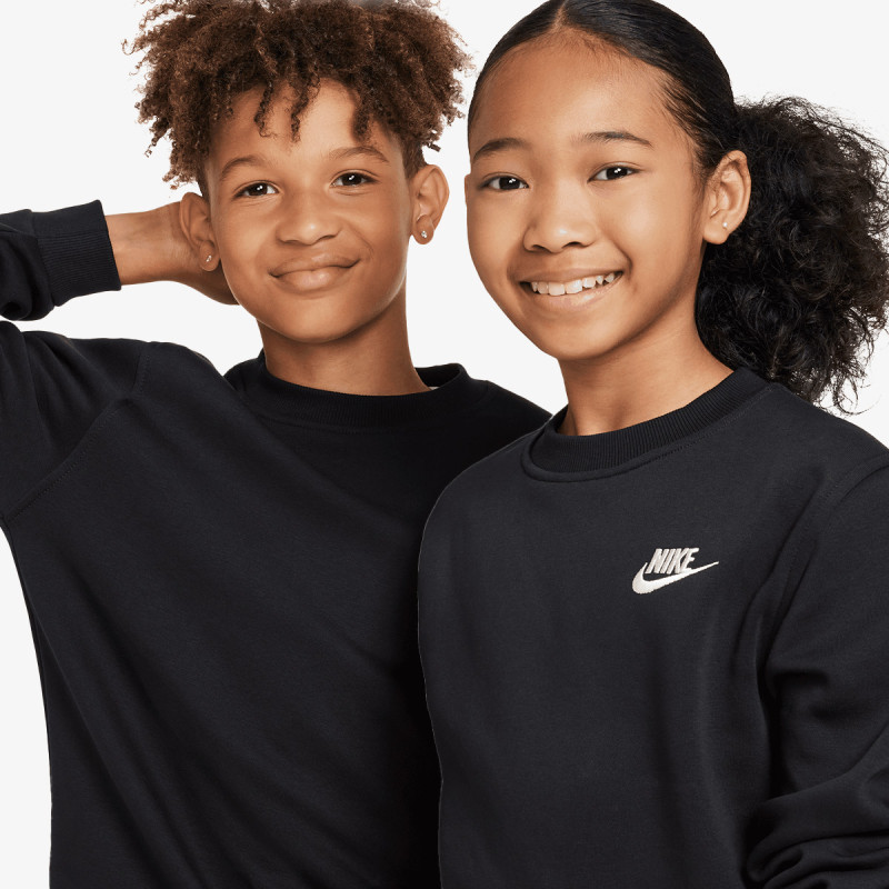Nike K NSW CLUB FLC CREW LS LBR 