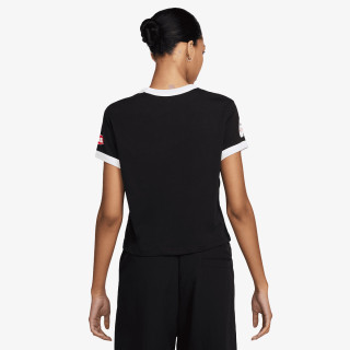 Nike Bluzë W NSW CLUB SS TEE MOTO RGR 