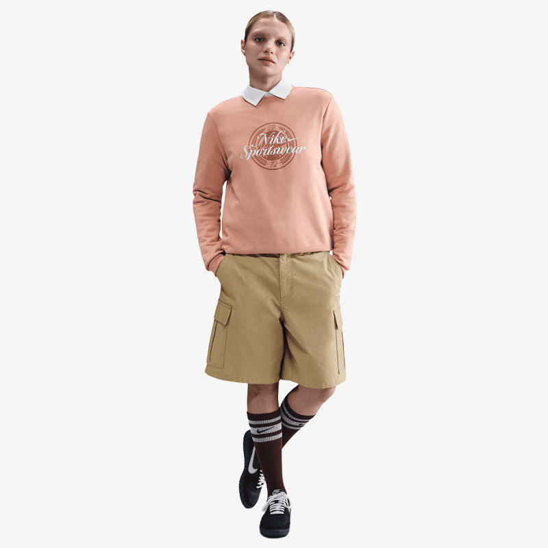Nike Bluza W NSW CLUB FLC GX STD CREW 
