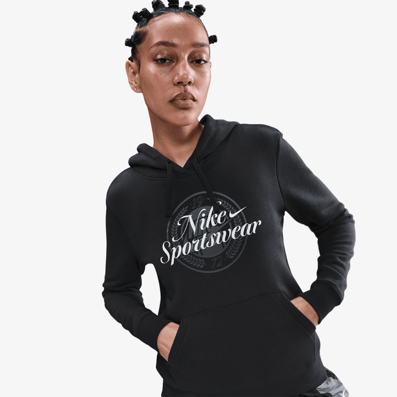Nike Bluza W NSW CLUB FLC GX STD PO HDY 