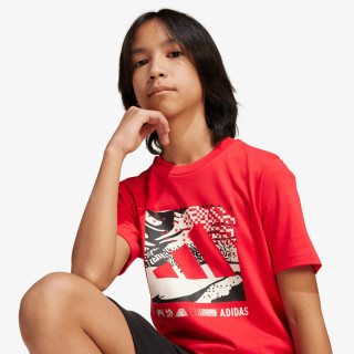 adidas Bluzë J CAMO LOGO TEE 