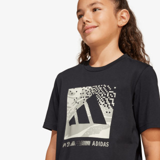adidas Bluzë J CAMO LOGO TEE 