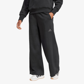 adidas All Szn Fleece Loose Wide-Leg Pants 