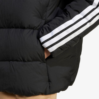 adidas Essentials Climawarm 3-Stripes Puffer Down Hooded Jacket 