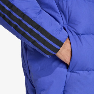 adidas Essentials Climawarm 3-Stripes Puffer Down Hooded Jacket 