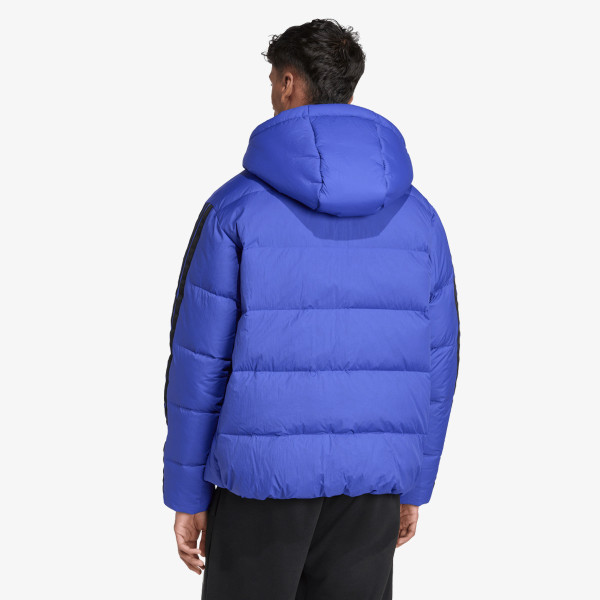 adidas Essentials Climawarm 3-Stripes Puffer Down Hooded Jacket 