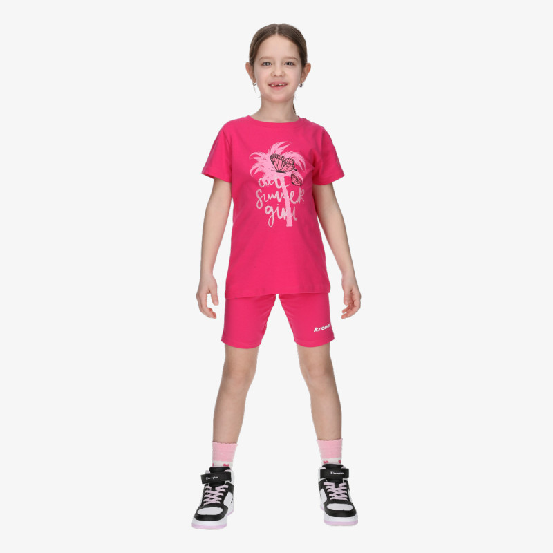 Kronos Pantallona të shkurtra dhe bluzë GIRLS SET 