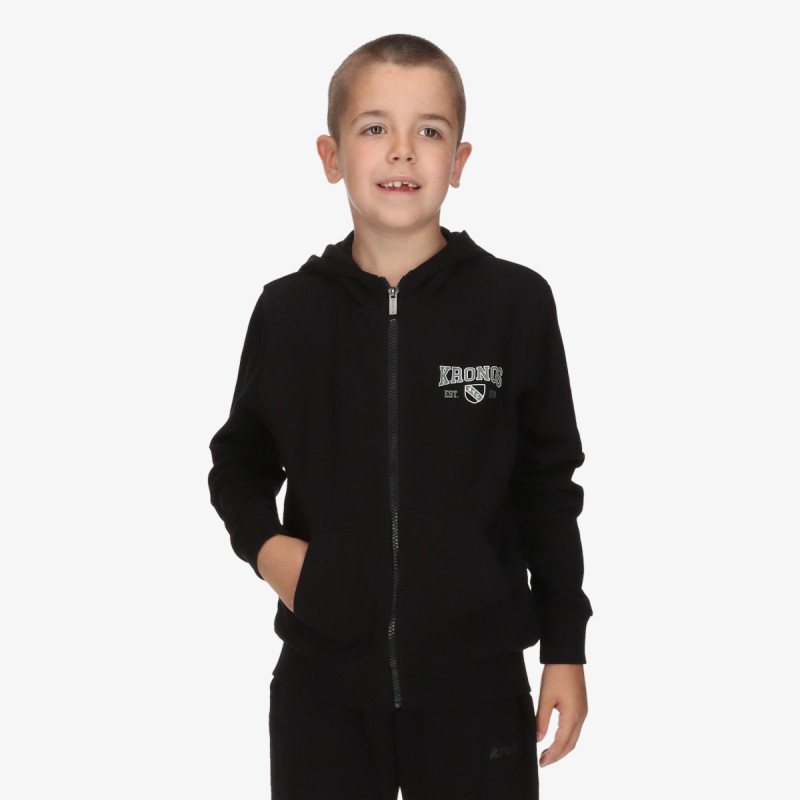 Kronos Bluza KRONOS BOYS FULL ZIP HOODY 