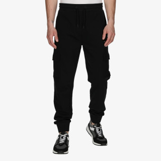 Lonsdale Produkte Black London Cuffed Pants 