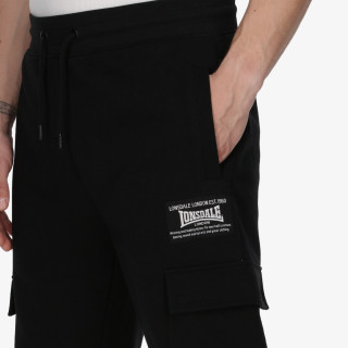 Lonsdale Produkte Black London Cuffed Pants 