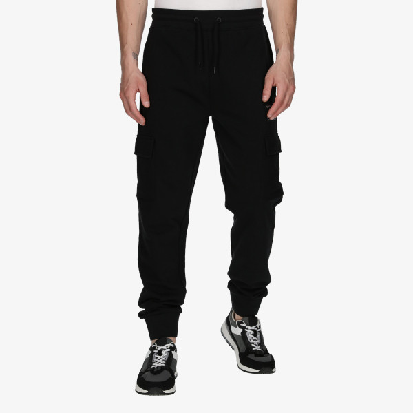 Lonsdale Produkte Black London Cuffed Pants 