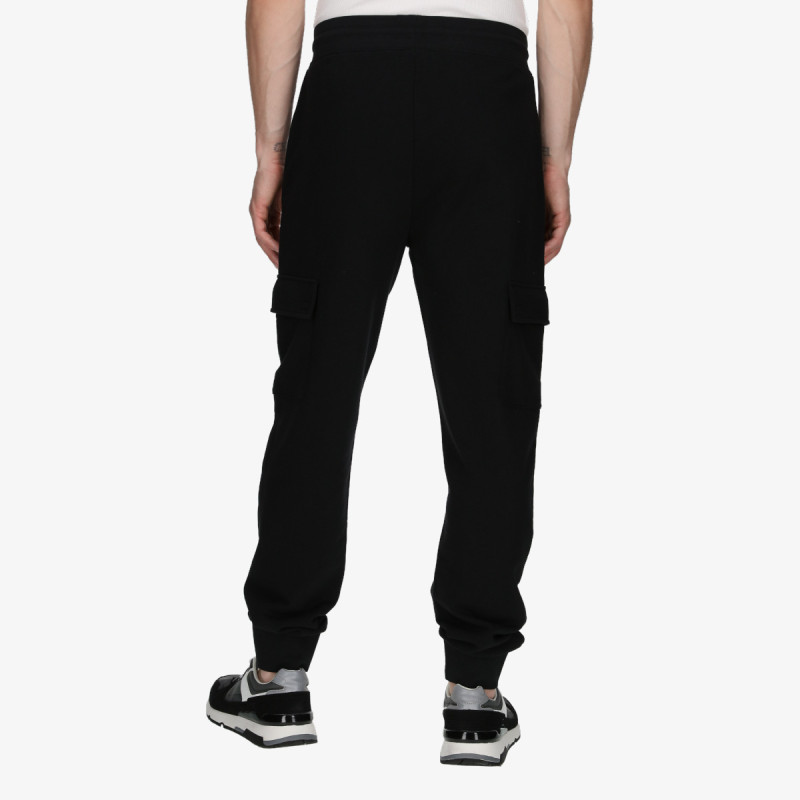 Lonsdale Produkte Black London Cuffed Pants 