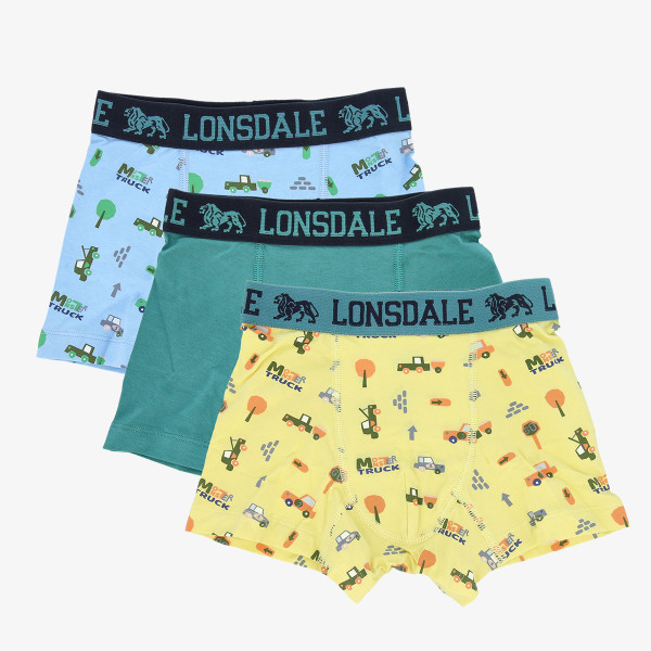 Lonsdale Veshje të brendshme Lonsdale 3Pk Brief Kids 