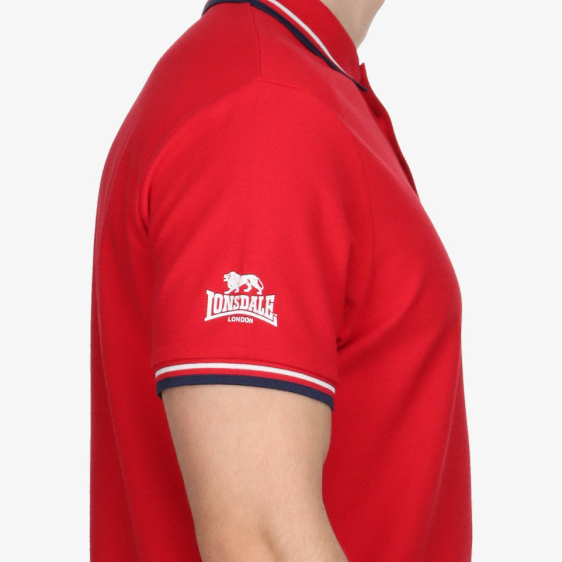 Lonsdale Produkte Flag Polo T-Shirt 