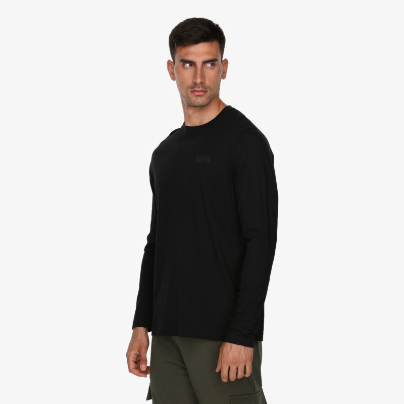 Lonsdale Bluzë me mëngë të gjata Black Long T-Shirt 