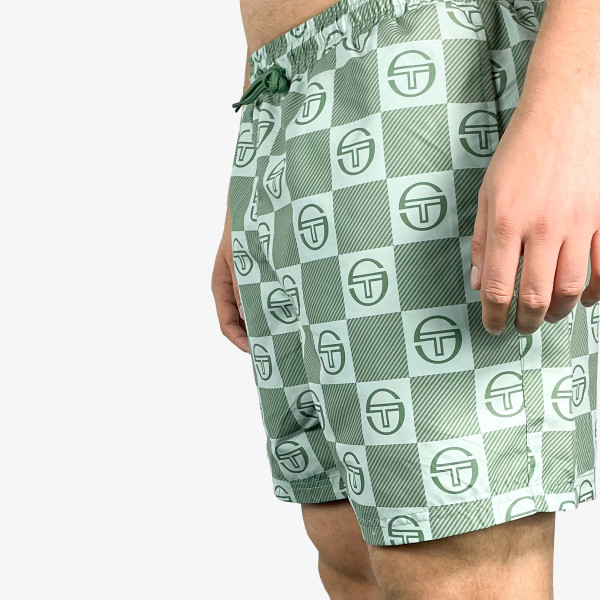 Sergio Tacchini Pantallona të shkurtra CHECKERD SHORTS 