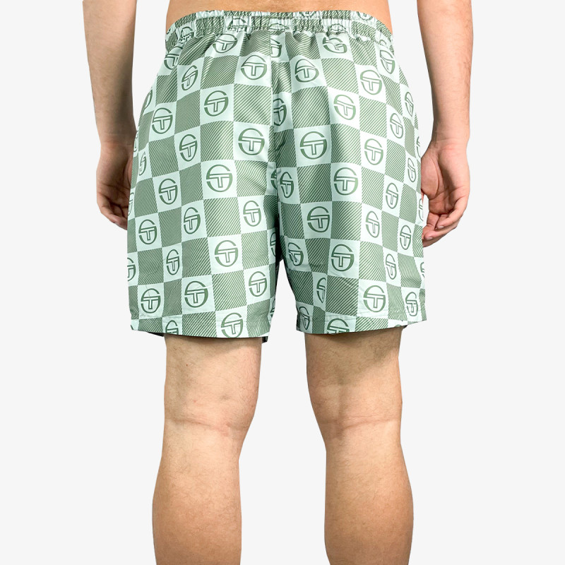 Sergio Tacchini Pantallona të shkurtra CHECKERD SHORTS 